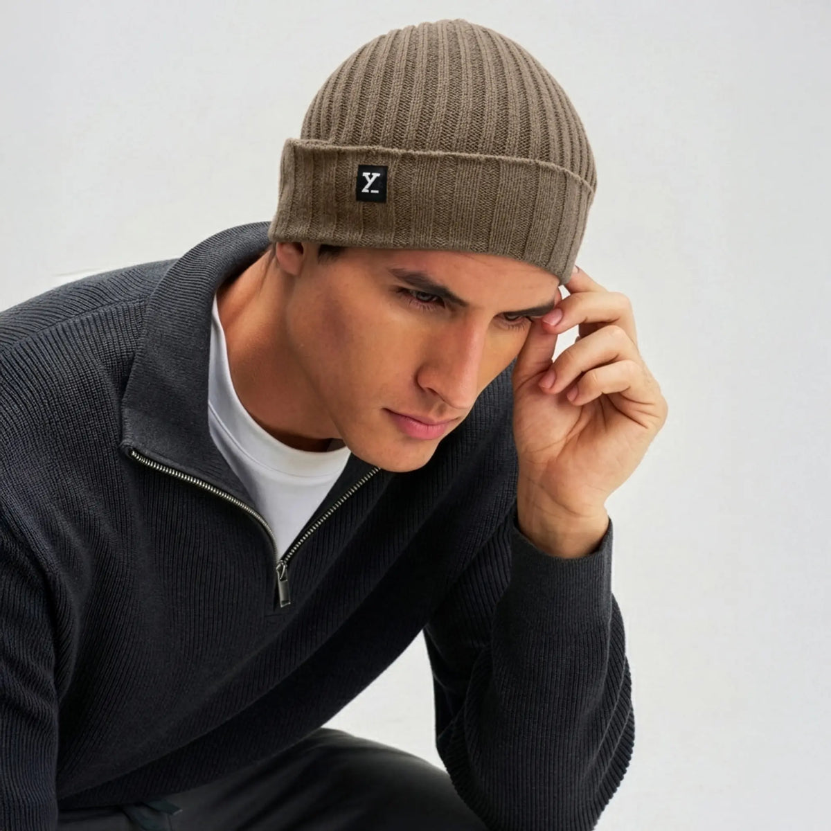 Winter Beanie - Nutty Brown