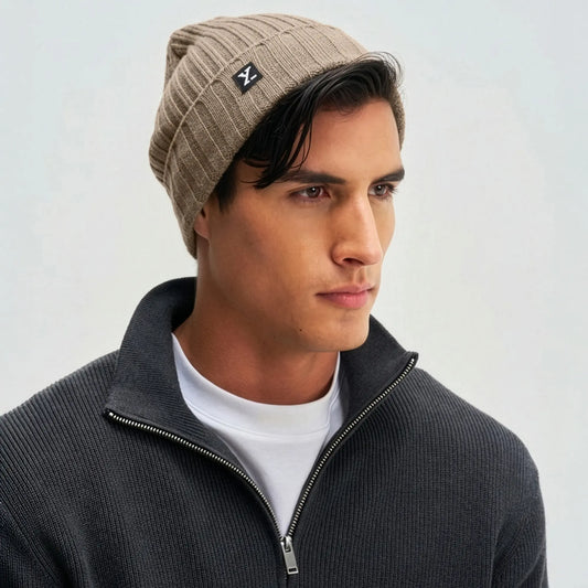 Winter Beanie - Nutty Brown