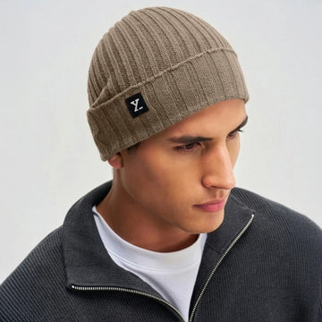 Winter Beanie - Nutty Brown