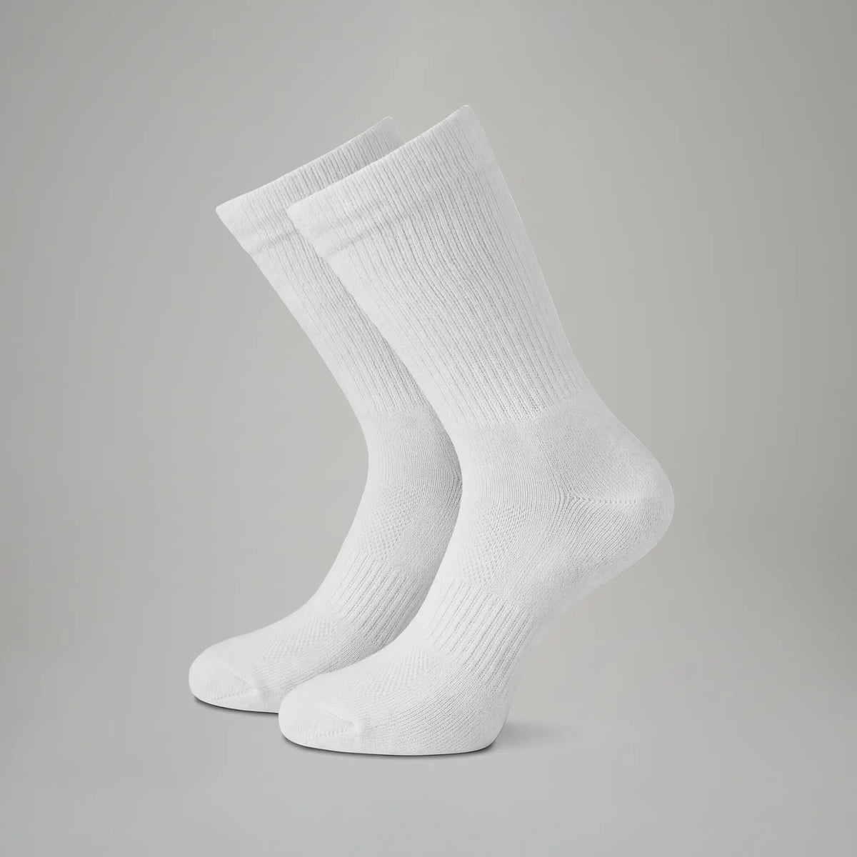 Crew-Length Socks - Polar White