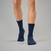 Crew-Length Socks - Midnight Blue