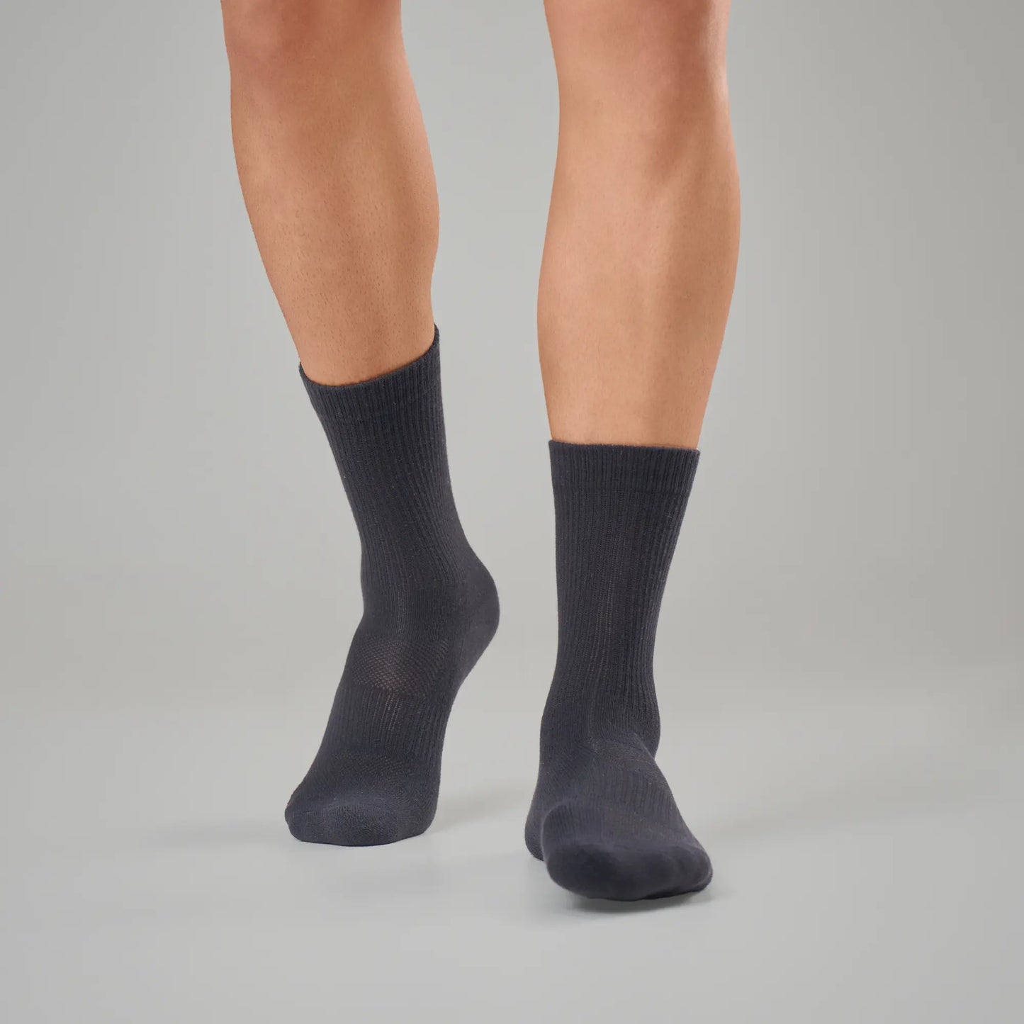 Crew-Length Socks - Graphite Grey