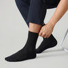 Crew-Length Socks - Pitch Black