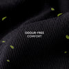 Crew-Length Socks - Pitch Black