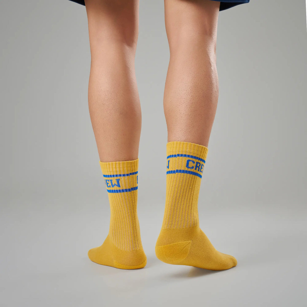Crew Calf Length Socks - University Yellow