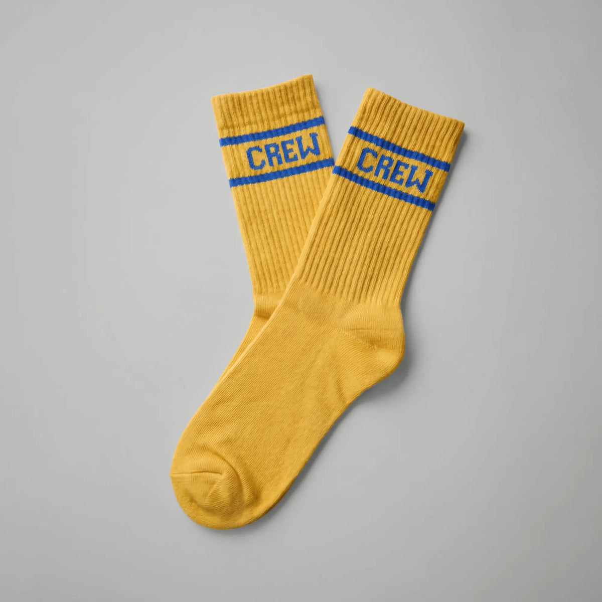 Crew Calf Length Socks - University Yellow