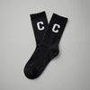 Crew Calf Length Socks - Ink Black