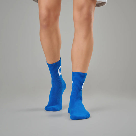 Crew Calf Length Socks - Varsity Blue