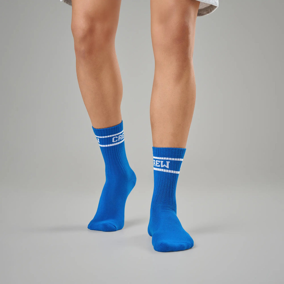 Crew Calf Length Socks - Varsity Blue