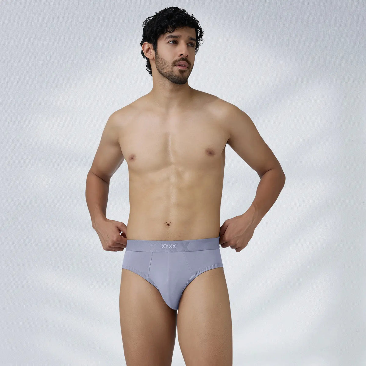 Element Cotton Stretch Briefs For Men Ash Grey