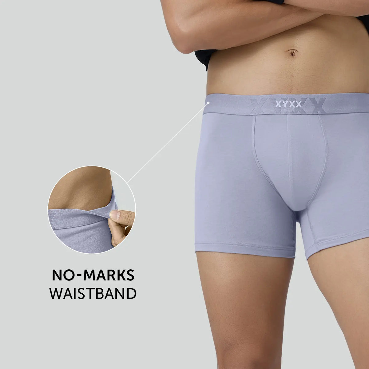 Element Cotton Stretch Trunks Ash Grey