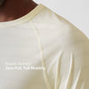 Quick-Dry Raglan T-shirt - Almond White
