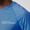 Quick-Dry Raglan T-shirt -  Azure Blue