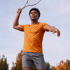 Quick-Dry Raglan T-shirt -  Saffron Orange