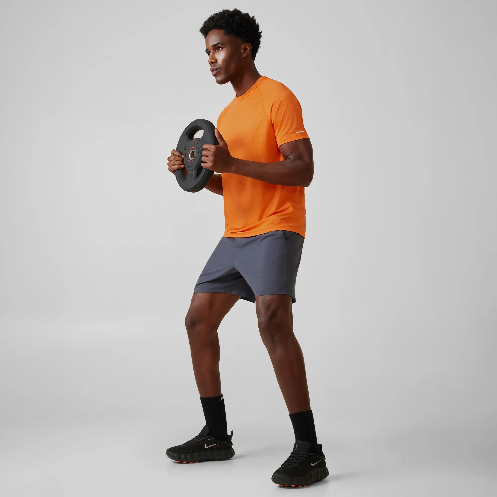 Quick-Dry Raglan T-shirt -  Saffron Orange