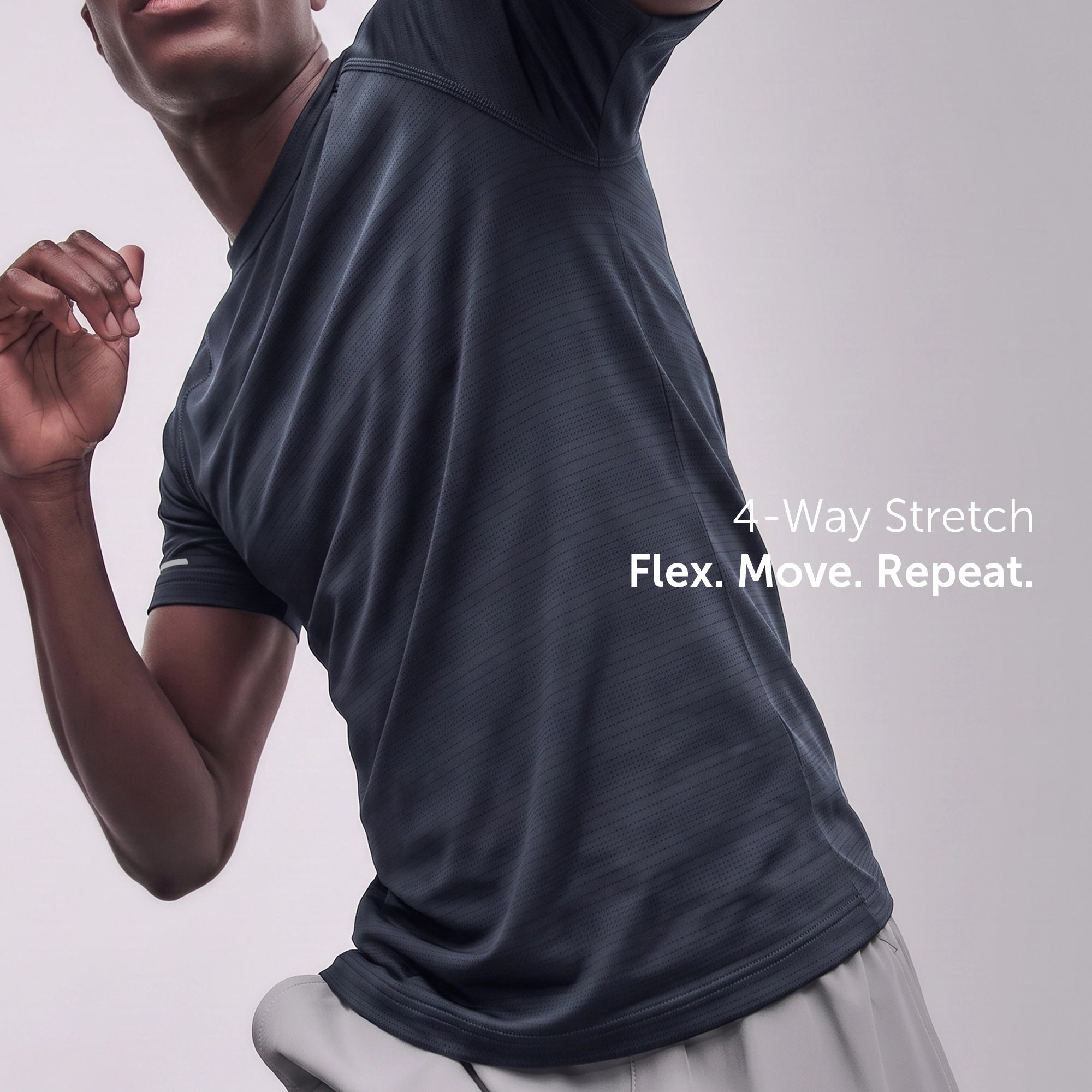 Quick-Dry Raglan T-shirt - Slate Grey