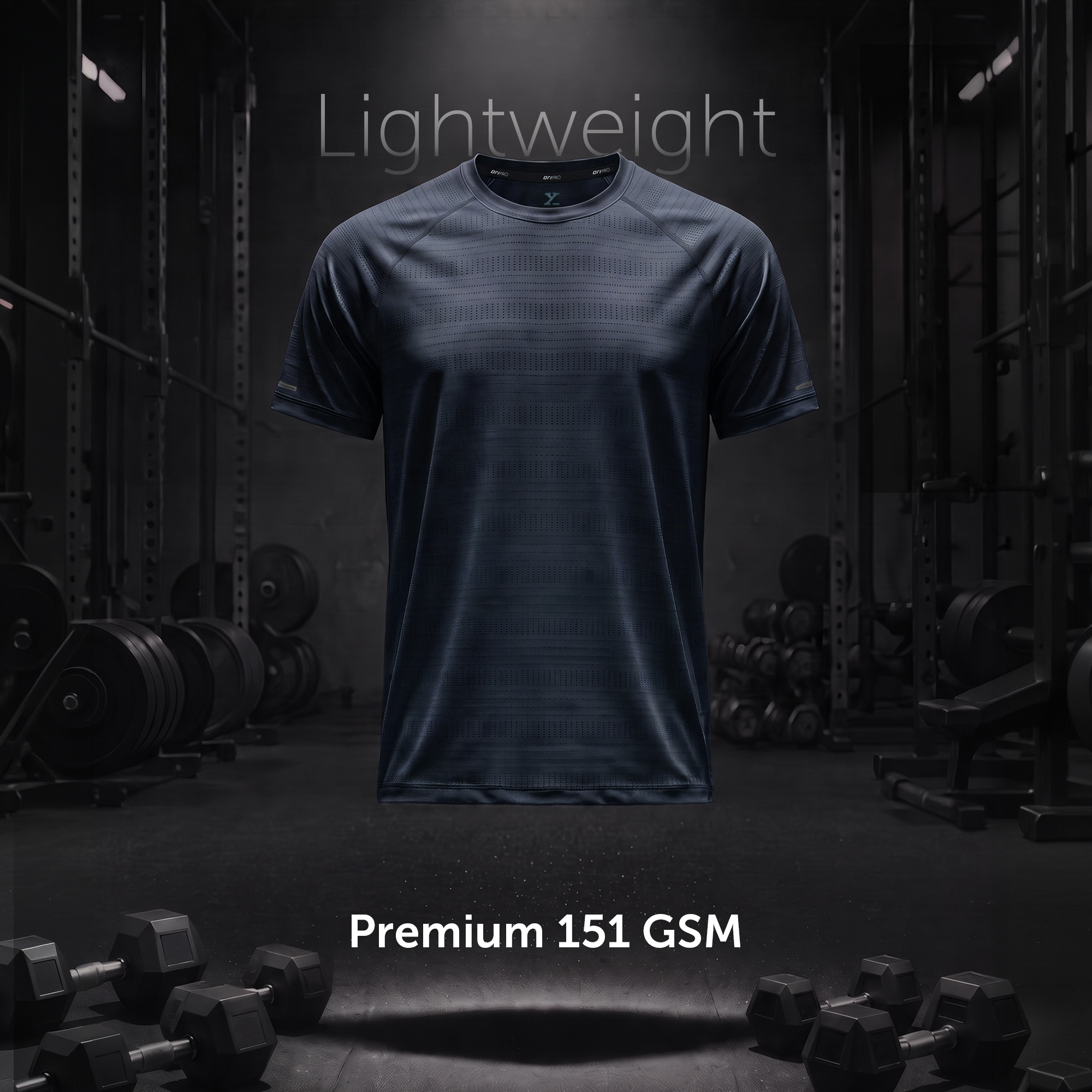 Quick-Dry Raglan T-shirt - Slate Grey