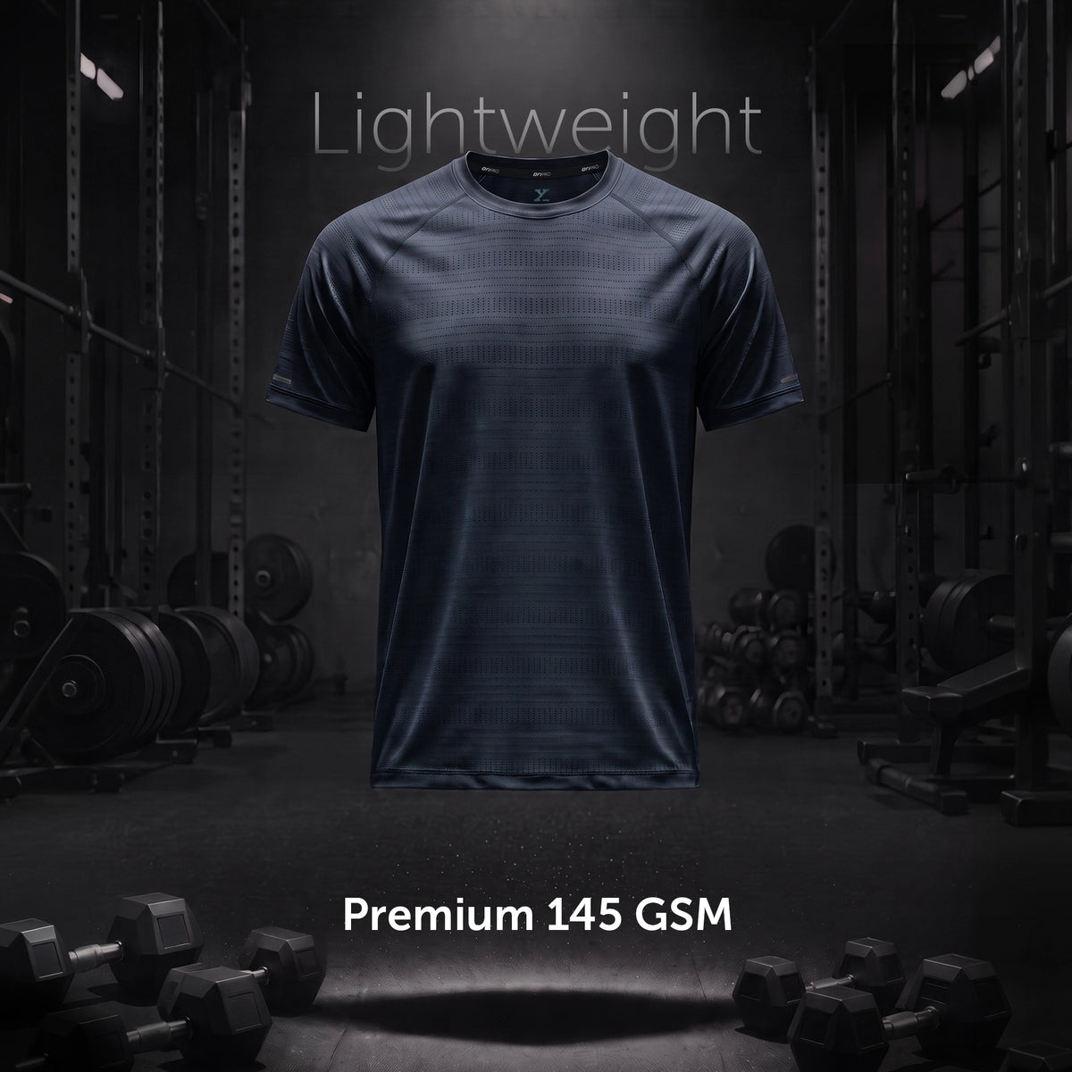 Quick-Dry Raglan T-shirt - Slate Grey