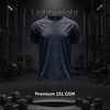 Quick-Dry Raglan T-shirt - Slate Grey