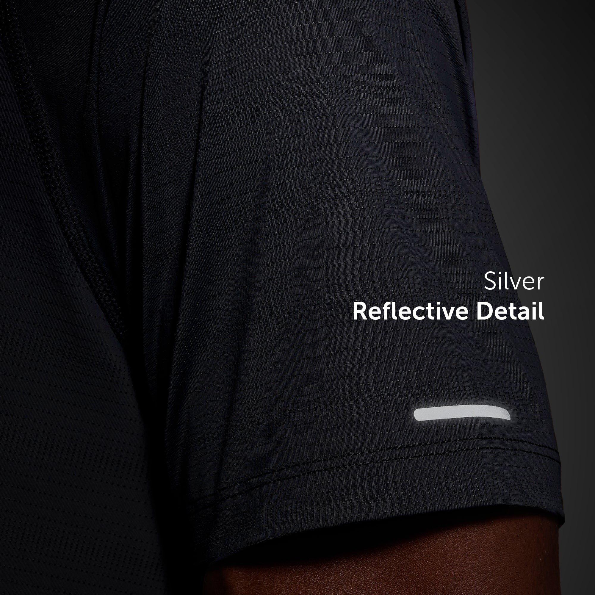 Quick-Dry Raglan T-shirt - Pitch Black