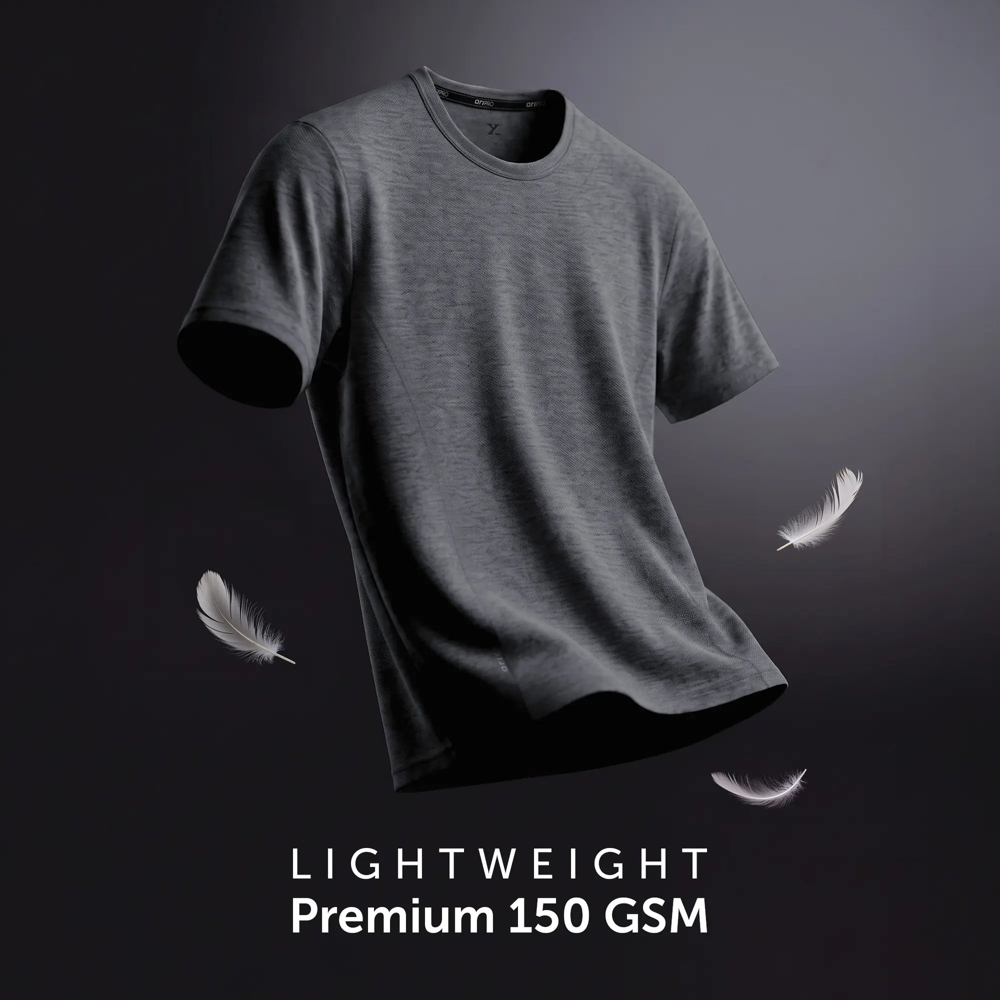 CoolMax Active T-shirt - Charcoal Grey Melange