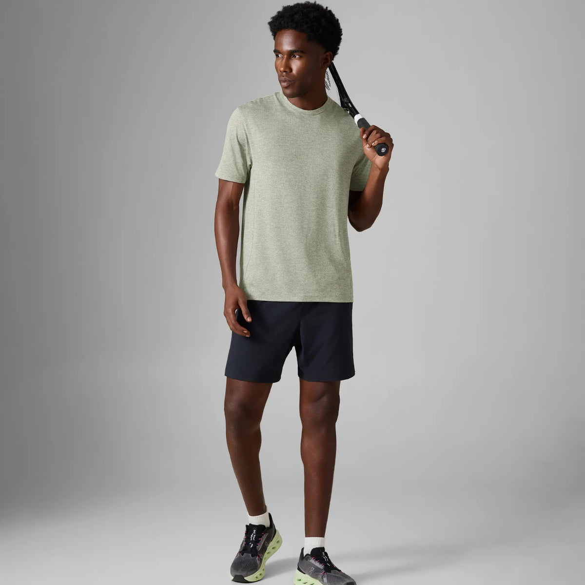 CoolMax Active T-shirt - Sage Green Melange