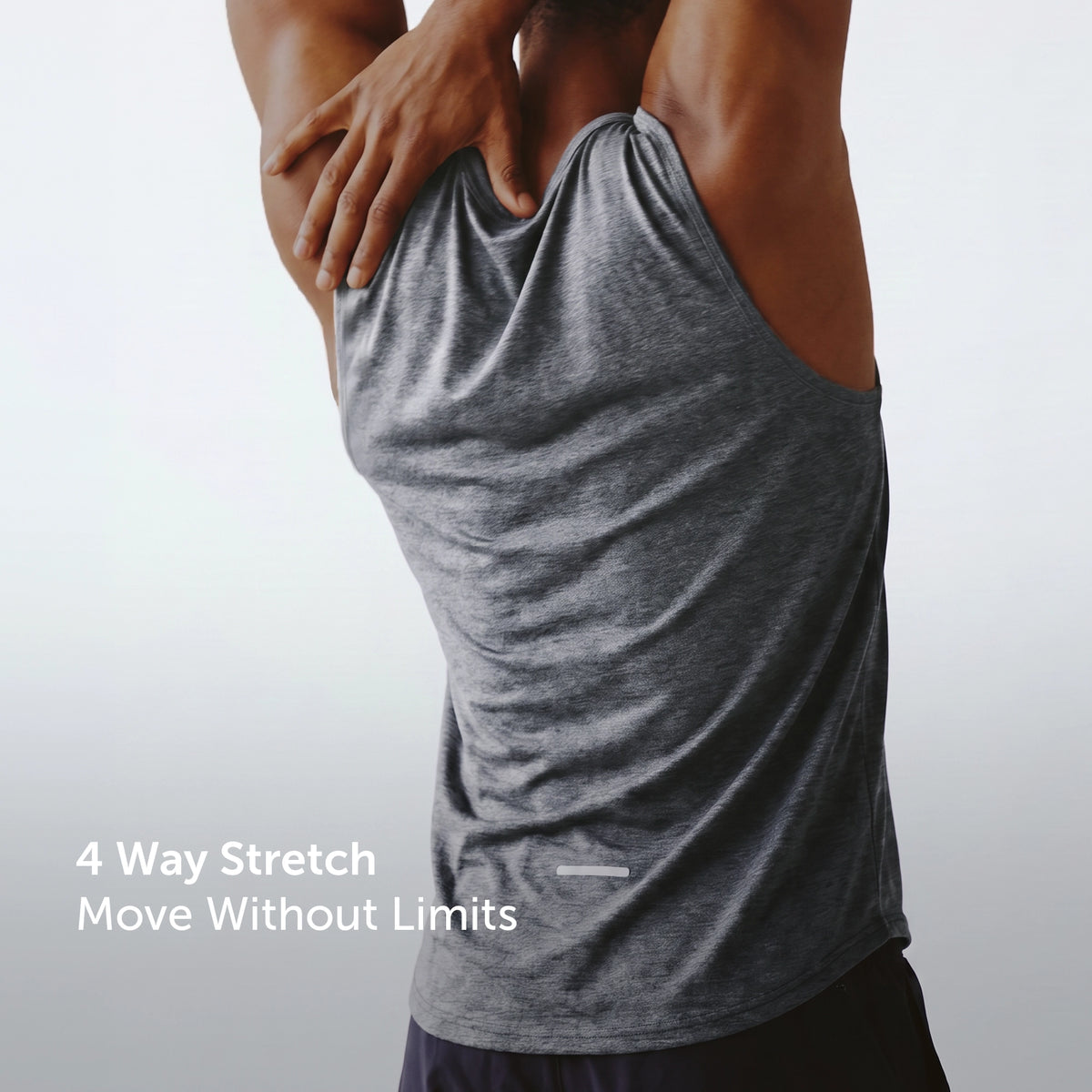 CoolMax Active Tank Top - Charcoal Grey Melange