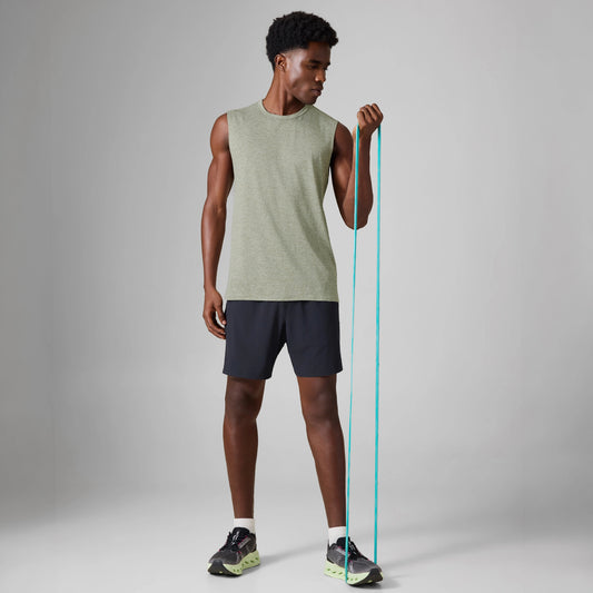CoolMax Active Tank Top - Sage Green Melange