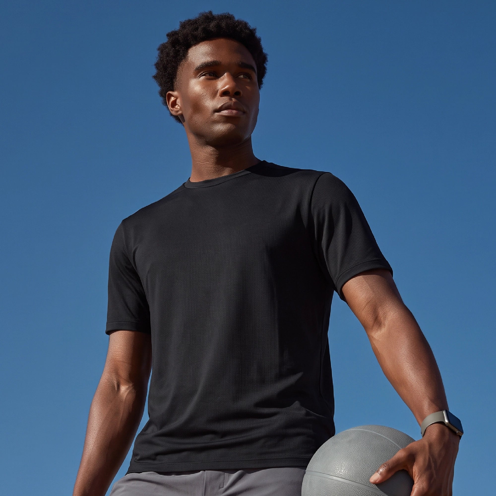 Everyday Active T-shirt - Regular Fit - Pitch Black