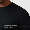 Everyday Active T-shirt - Regular Fit - Pitch Black