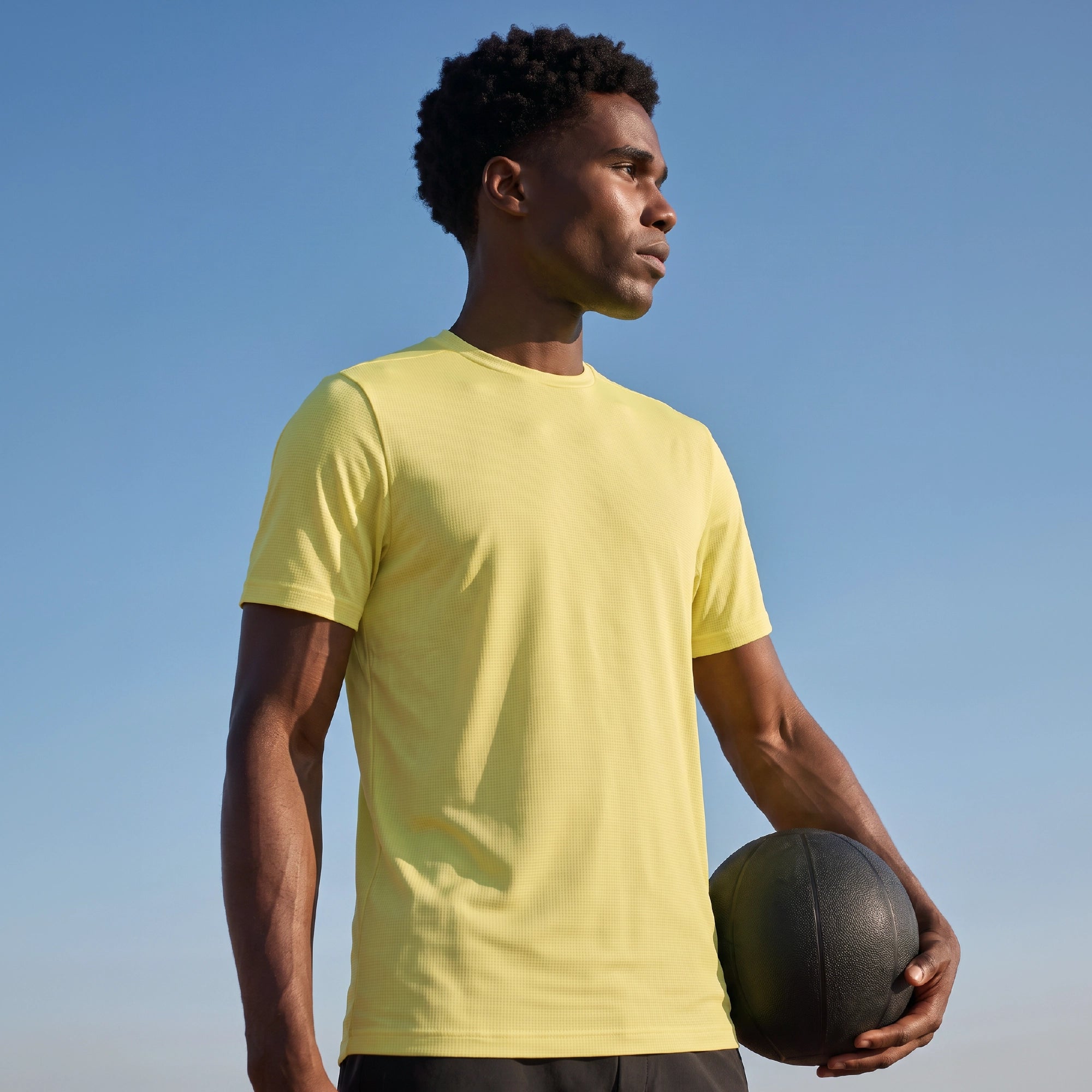 Everyday Active T-shirt - Regular Fit - Lime Yellow