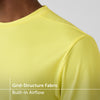 Everyday Active T-shirt - Regular Fit - Lime Yellow
