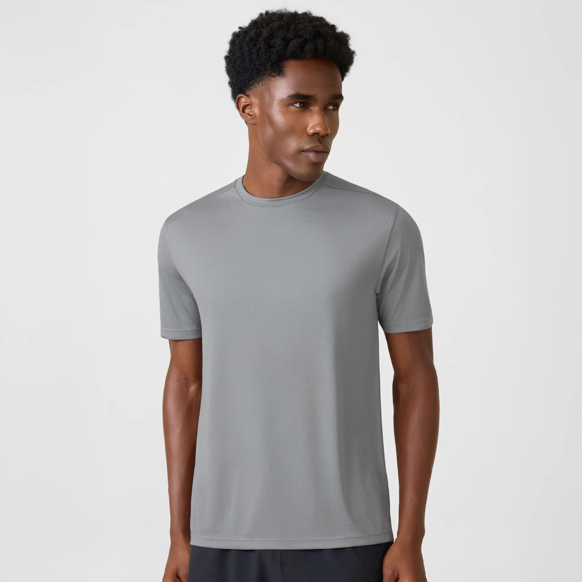 Everyday Active T-shirt - Regular Fit -  Ash Grey