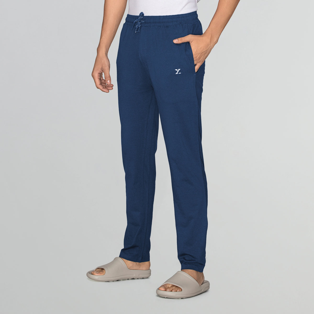 Ace Modal Cotton Lounge Pants Estate Blue