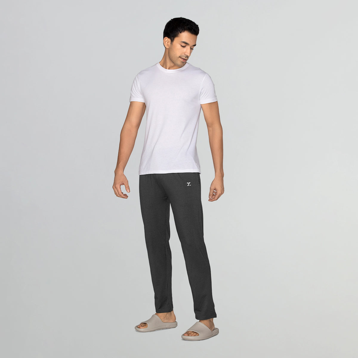 Ace Modal Cotton Lounge Pants Graphite Grey