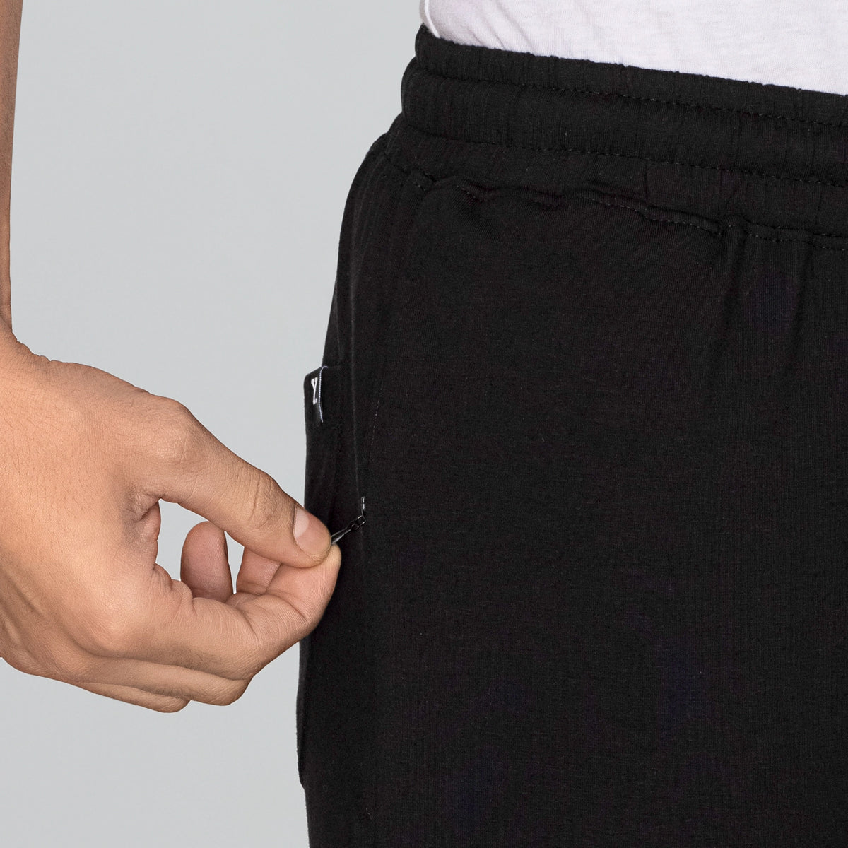 Ace Modal Cotton Lounge Pants Pitch Black