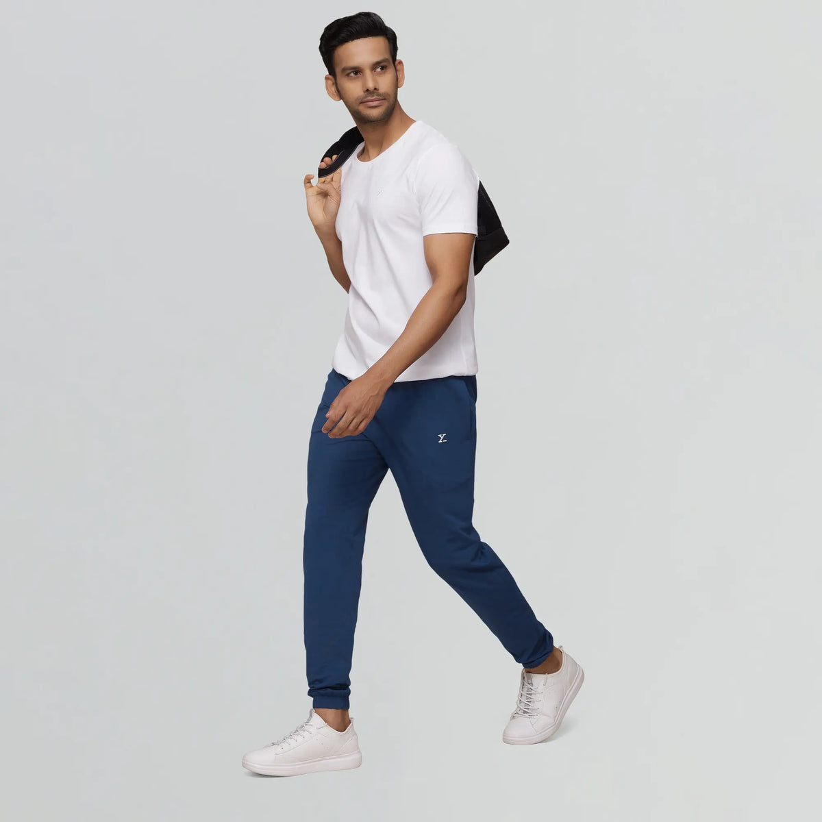 Ace Modal-Cotton Joggers Estate Blue
