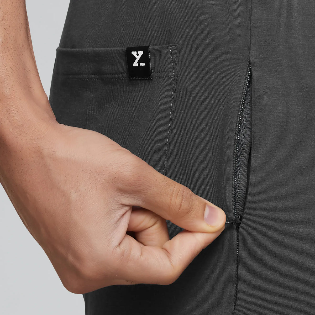 Ace Modal-Cotton Joggers Graphite Grey