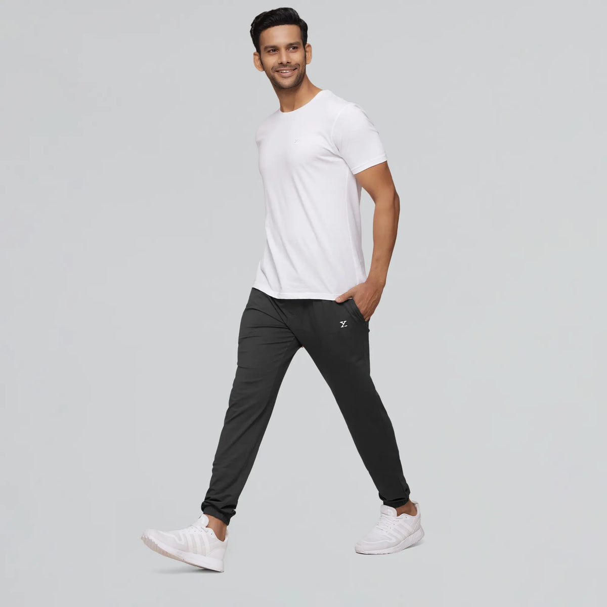 Ace Modal-Cotton Joggers Graphite Grey