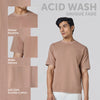 Haze Relaxed Fit Washed T-shirt - Mocha Brown