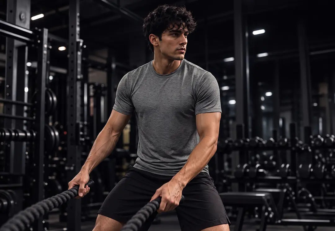 What is the difference between nylon and polyester gym wear?