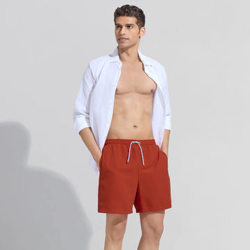 Aqua Swim Shorts Candy Red