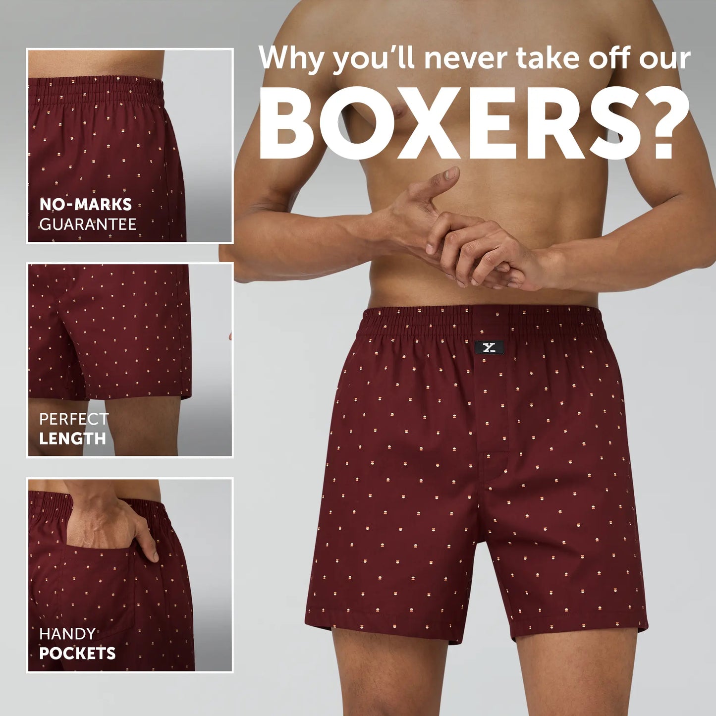 Astor Lounge Inner Boxers Orb Brown - XYXX Crew