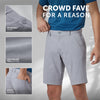 Element Cotton Chinos Shorts For Men Moon Grey