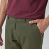 Element Cotton Chinos Shorts For Men Olive Green
