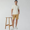 Element Cotton Chinos Shorts For Men Sand Brown