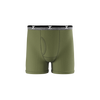 Nova Cotton Boxer Briefs (Outer Elastic) - Olive Green