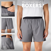 Solid Inner Boxers - Graphite Grey