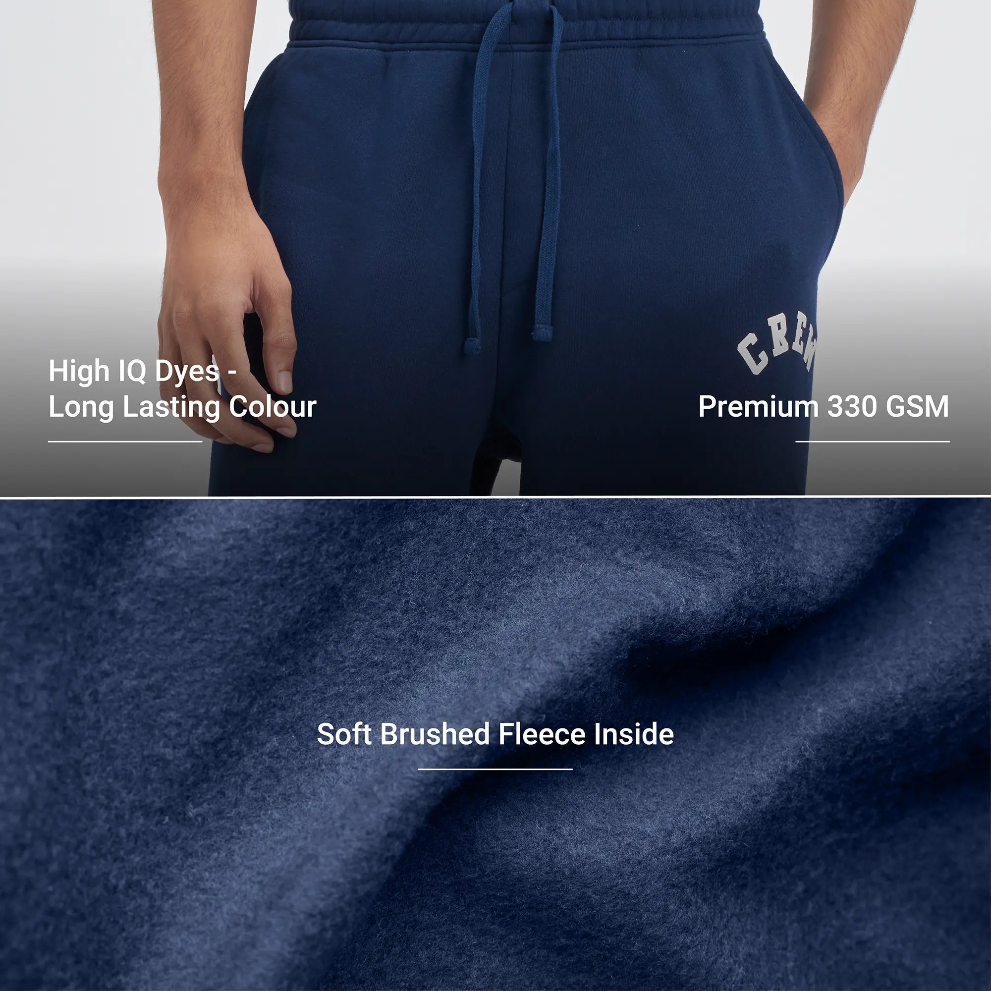 Crew Relaxed Fit Sweatpants - Blue Nights