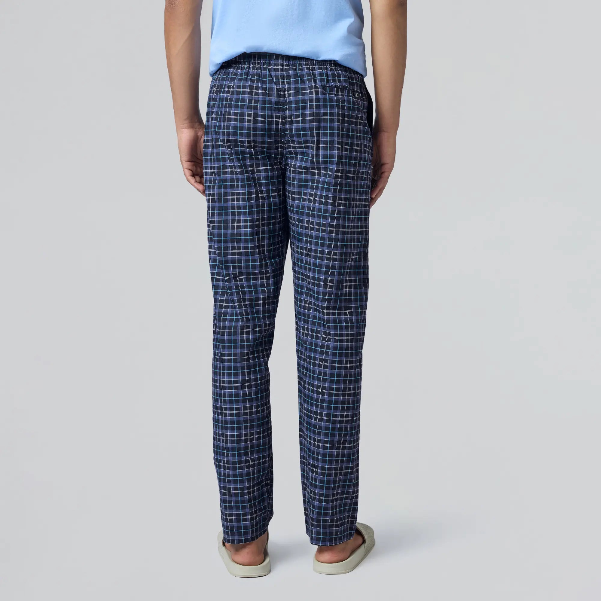 パンツ NIGHT Buy Midnight Blue Checkmate Cotton Pyjamas Online in India – XYXX